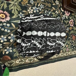 Stylish Black and White Women's Bag